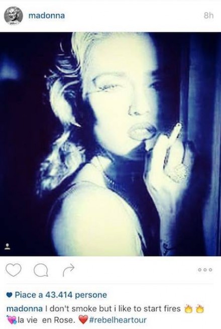 Lo staff di Madonna pubblica foto scambiandola per la Barale